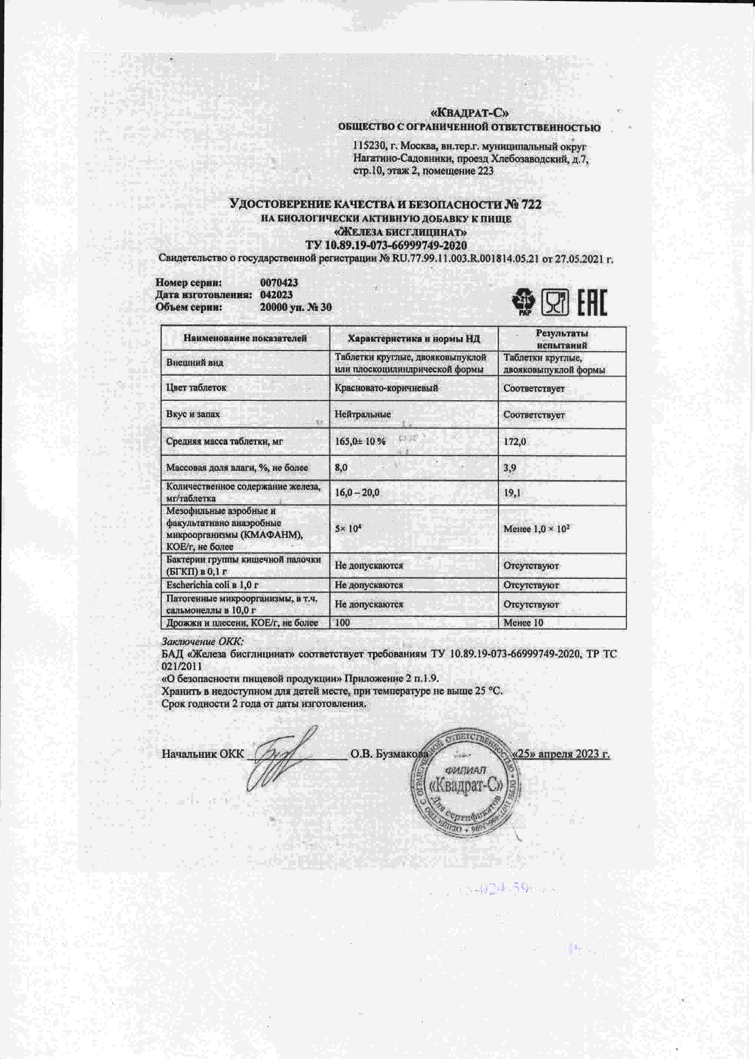 Паспорт №042023